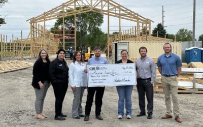 CBI Bank & Trust Donates ,000 to Muscatine County Fair Event Center for Entrance Naming Rights